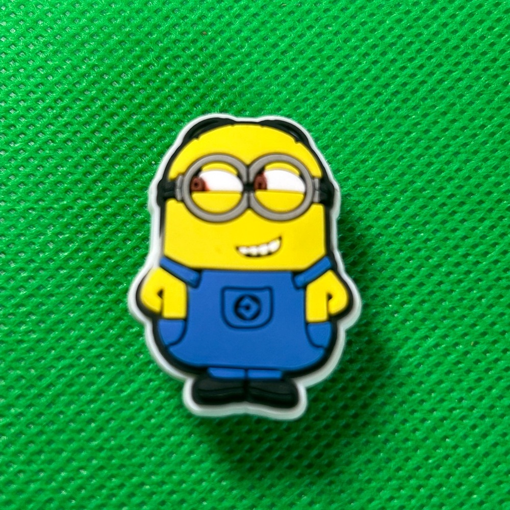 🌼 (5/$10 or 10/$15) NEW “Minion” Fun Croc Shoe Charm Collection